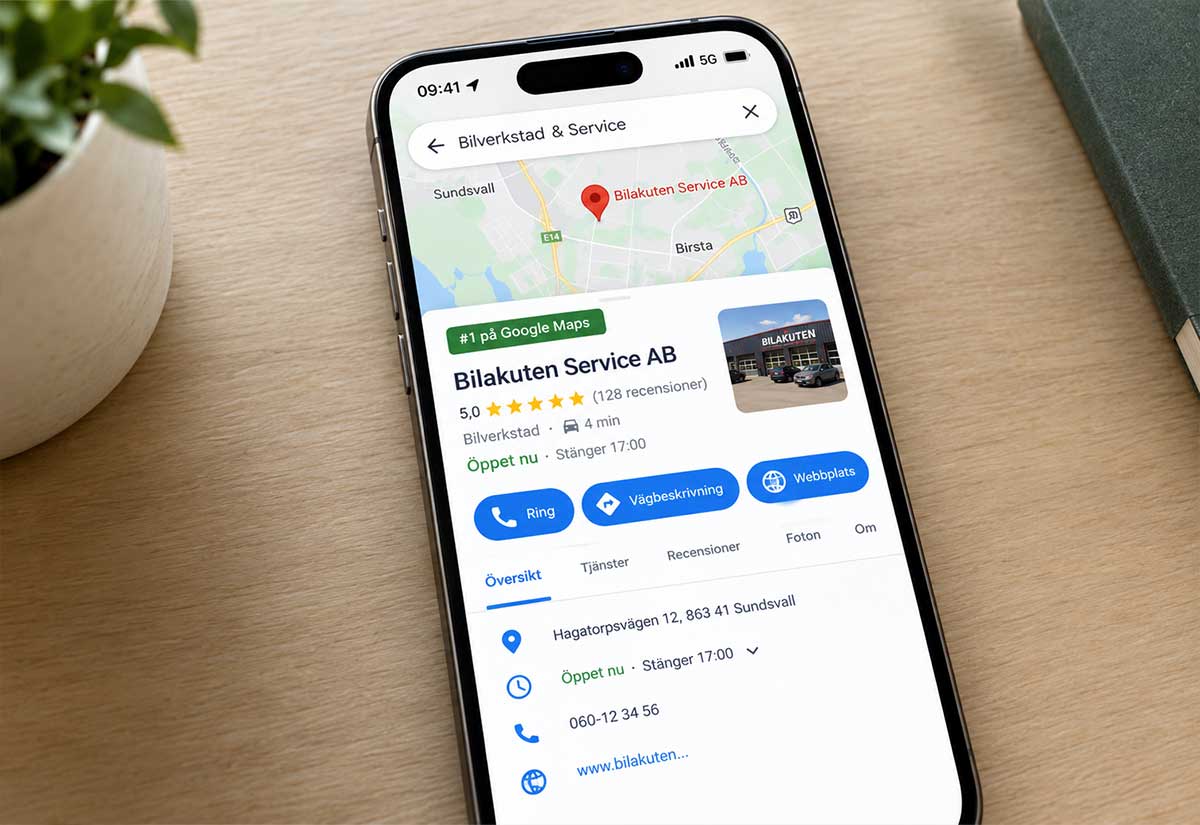 Dominera Google Maps med lokal sökmotoroptimering i Skåne