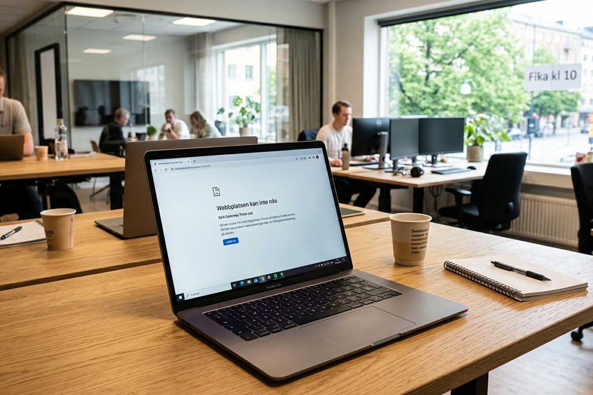Långsamma webbhotell